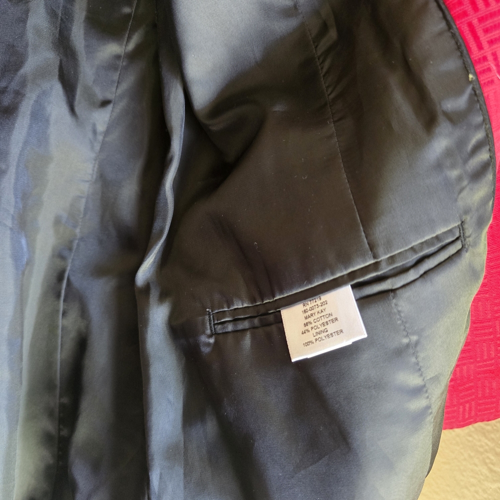 Mary Kay By Twinhill Womens Red Trench Coat. Made exclusively for Mary Kay - Picture 13 of 16